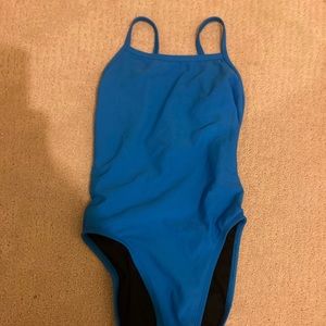 Jolyn blueberry tie back swimsuit